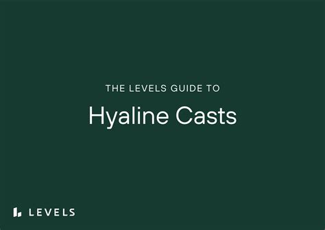 Guide to Hyaline Casts | Levels | Levels