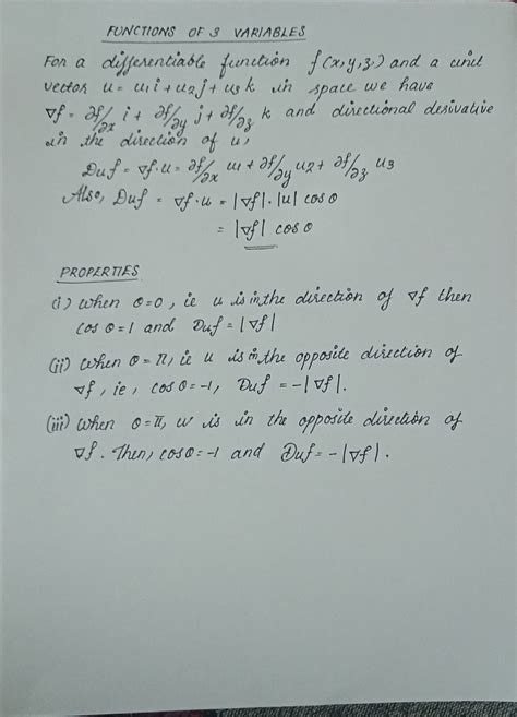 Image result for Functions of Three Variables