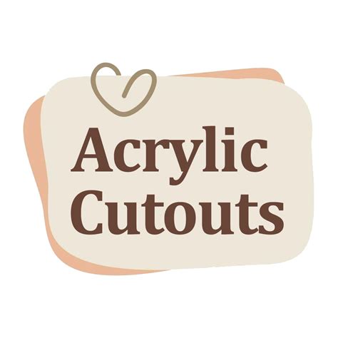 Acrylic Cutouts for Projects India - Rainbow India