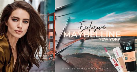 Buy Genuine Maybelline Products Online in India - Allure Cosmetics