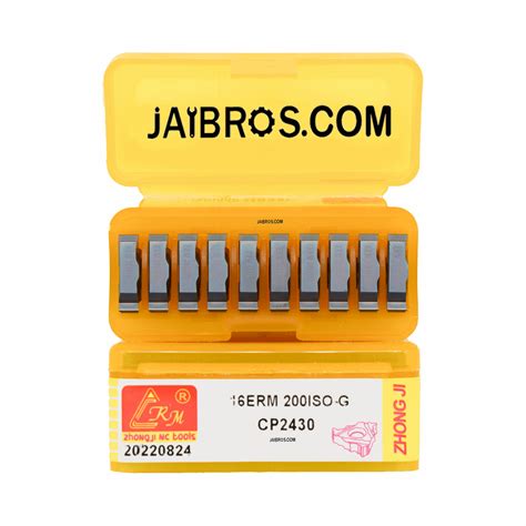 16 ER/IR 200ISO Threading CRM Carbide Inserts - 10 Pack – Jaibros