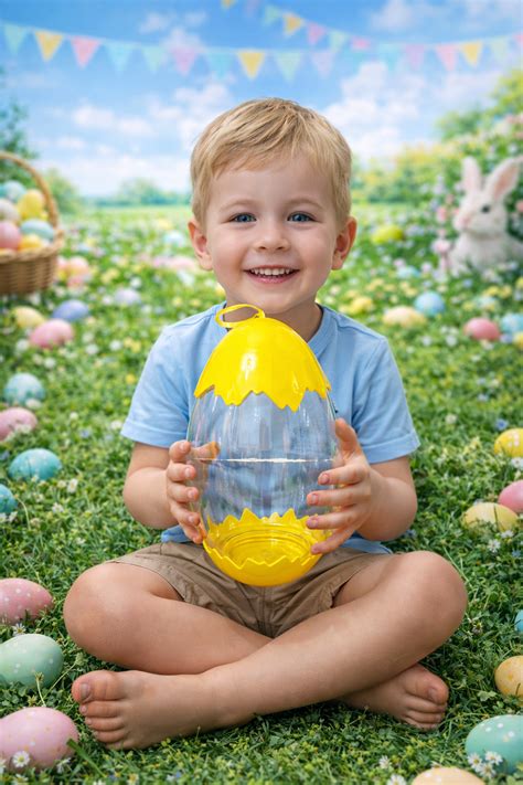 Fillable Easter Egg 17.5cm – Reusable Acrylic Craft Blank | Best Blanks ...