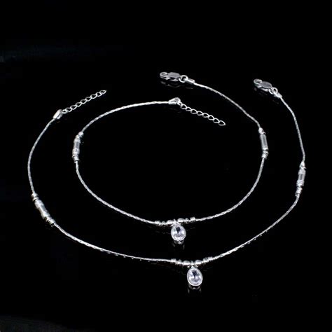 Silver Anklets - Karizma Jewels – Page 2