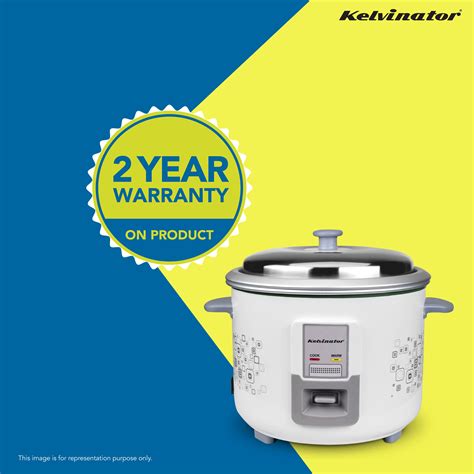 Kelvinator KRCO001182B 700W Rice Cooker