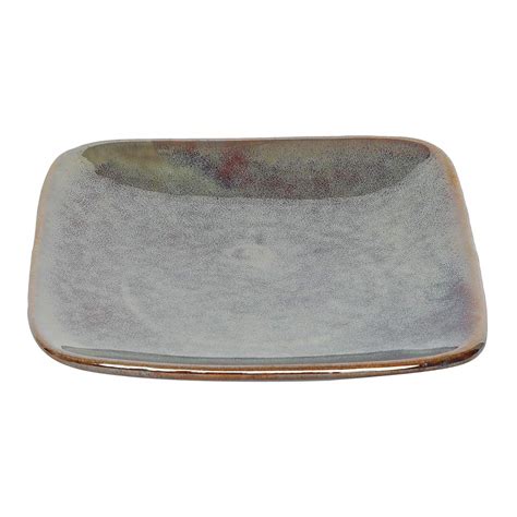 Buy AMALFIEE Navhara 10" Ceramic Square Platter Set of 2(Handmade ...