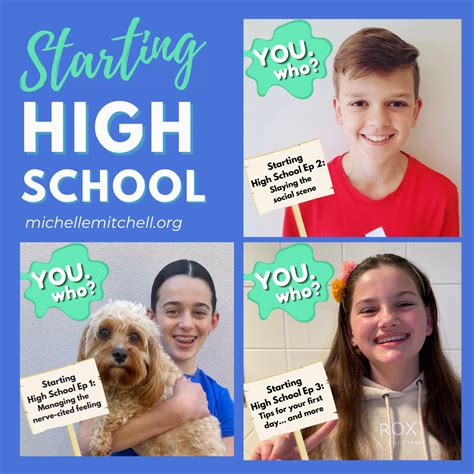 You! Who? Starting High School (for Tweens) | Michelle Mitchell
