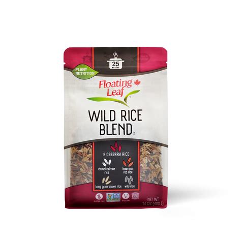 Buy Floating Leaf Wild Rice Blend, Vegan Rice with Nutty Aroma ...