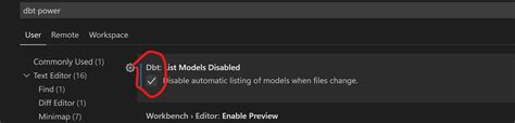 DBT Power User Vscode 的图像结果