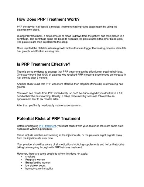 PPT - PRP Treatment For Hair PowerPoint Presentation, free download - ID:11797821