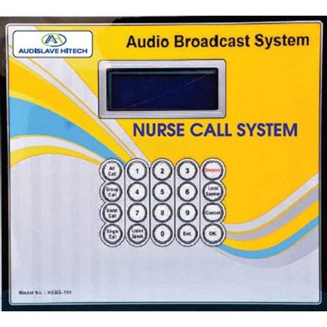 Nurse Call System Manufacturer & Supplier from Delhi India