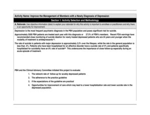 Fillable Online Activity Name: Improve the Management of Members with a ...