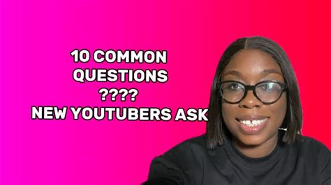 Most Asked YouTuber Questions - YouTube Creators Background Background