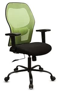 AR Enterprises Magnet Nylon Frame Office Chair (Black) : Amazon.in ...