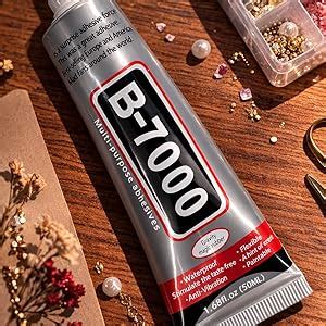 Vemlons B-7000 (50ML / 1.68 fl. oz) Multi-Purpose Adhesive Glue – Ideal ...