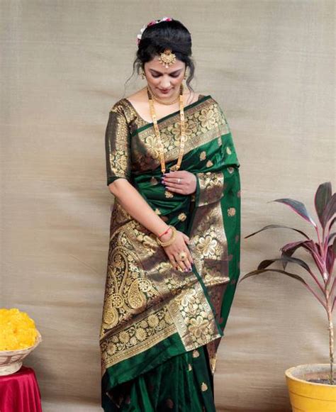 Pure Banarasi Silk Sarees - Buy Pure Banarasi Silk Sarees online at ...