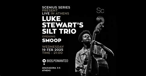 Luke Stewarts SILT Trio live in Athens , Romantso, Athens, 19 February ...
