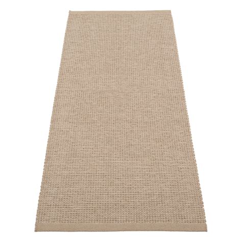 Pappelina Emm matto, 70 x 180 cm, potato - beige metallic | Finnish ...