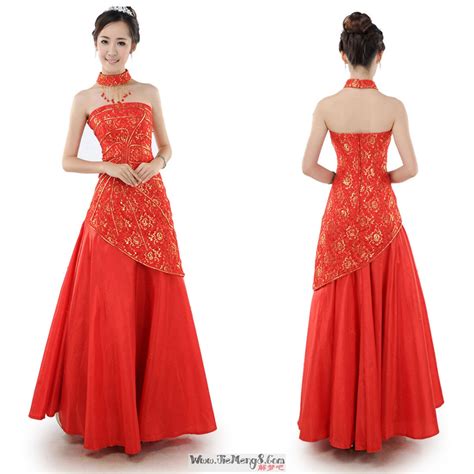 红色礼服--锦江区仙女洛婚纱工作室
