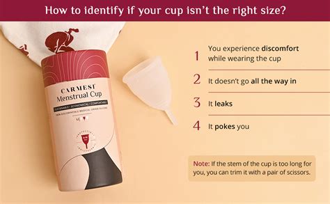 Carmesi Menstrual Cup for Women | Small Size - With Free Pouch | Rash ...