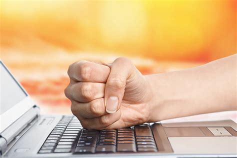 Image result for Hand Punching through Computer Screen