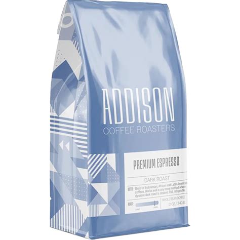 Addison Coffee Roasters Premium Espresso Blend Whole Blend Coffee ...