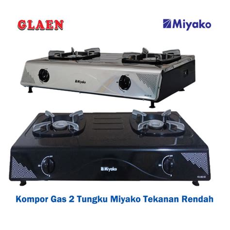 Jual Kompor Gas 2 Tungku Miyako KG-202 | Kompor Gas 2 Tungku Tekanan ...