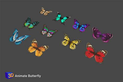 Butterfly Polygon Unity in Unity 的图像结果