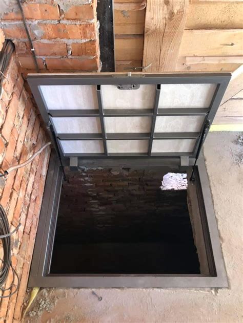 Floor Hatch Door 800600 Mm Custom Access Hatch for Cellar and Basement ...