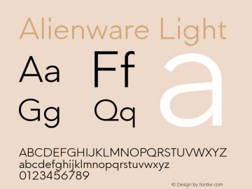 Image result for Alienware Font