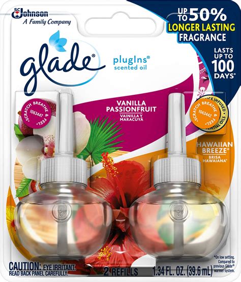 Amazon.com: Glade Plug in Scented Oil Lasting Impressions Refill ...