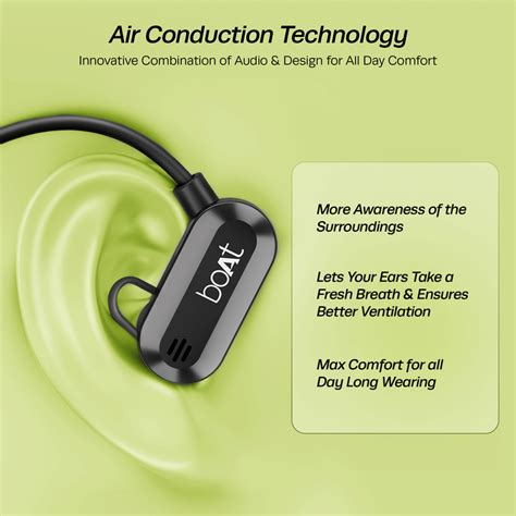boAt Rockerz 261 Pro - Wireless Bluetooth Earphone with Air Conduction ...