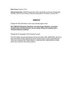 Image result for API Spec 5Cra