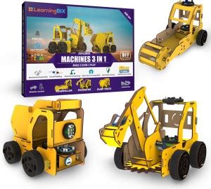 LearningBIX Machine 3 in 1 (Explorer) Educational Electronic Hobby Kit ...