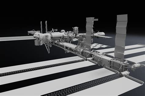 NASA International Space Station 3D model | CGTrader
