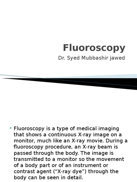 Image result for Fluoroscopy Test