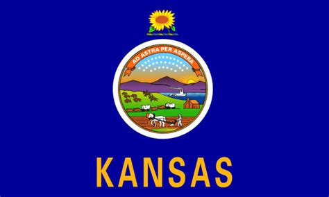 Free picture: state flag, Kansas