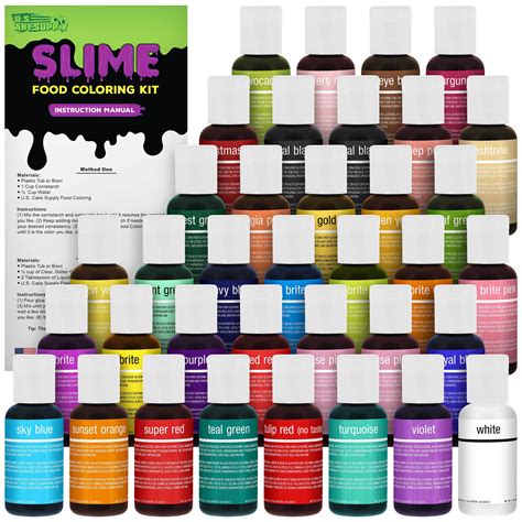 Buy 36 Color Food Coloring Liqua-Gel Ultimate Decorating Kit Primary ...