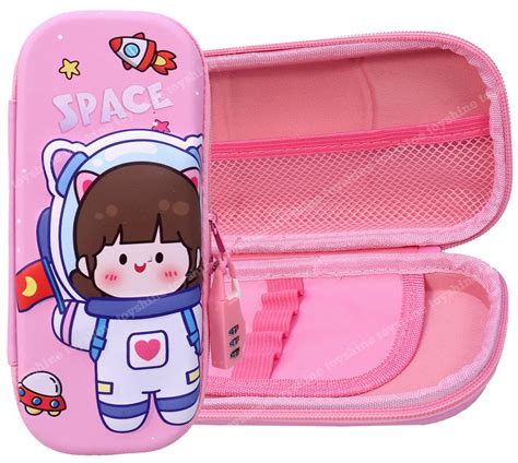 Buy Toyshine Baby Astronaut Compact Hardtop Pencil Case With Multiple ...