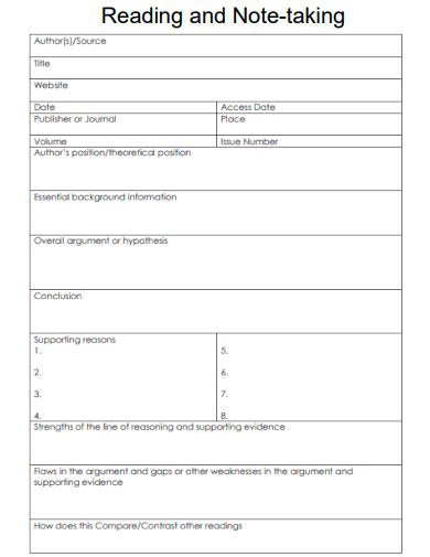 Image result for Why Write in Note Forms
