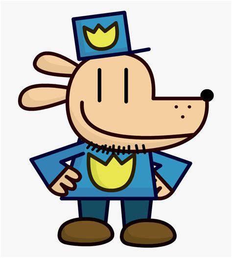 Greglover - Dav Pilkey Dog Man Running , Free Transparent Clipart ...