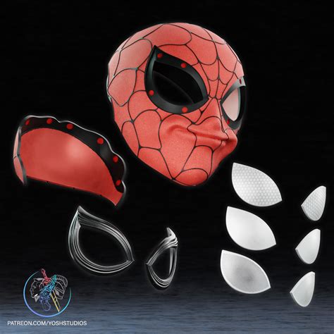 Derpy Spider-Man Mask 3D Printer File STL – Yosh Studios