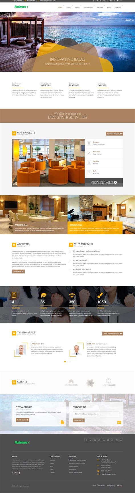 Entry #2 by angkon6190 for build me a company profile for an interior ...