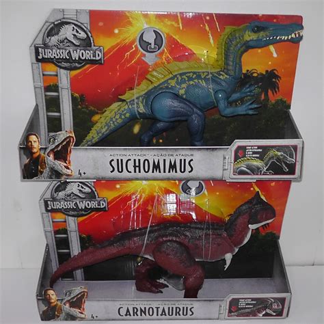 Mattel Jurassic World Action Attack Suchomimus & India | Ubuy