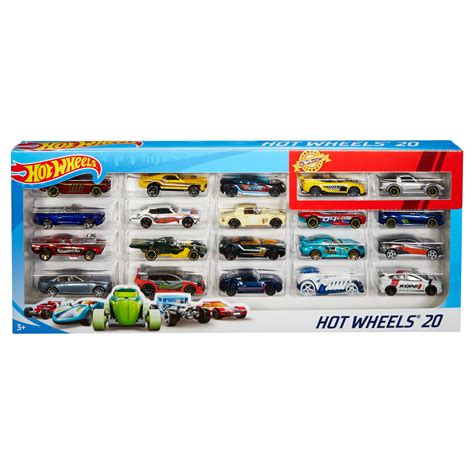 Buy Hot Wheels 20-Car Collector Gift Pack (Styles May Vary) Car Play ...