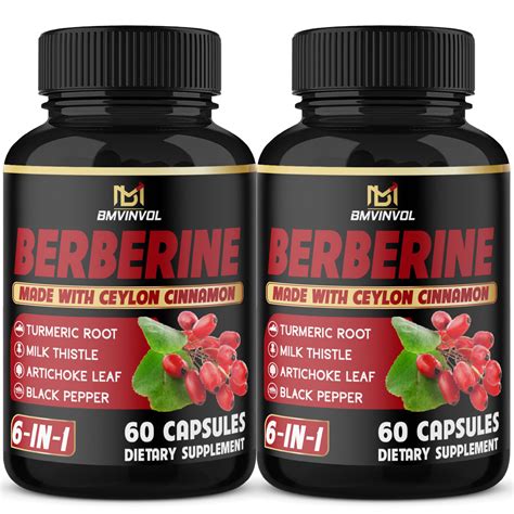 Snapklik.com : (2 Packs) Berberine Supplement Plus Ceylon Cinnamon ...