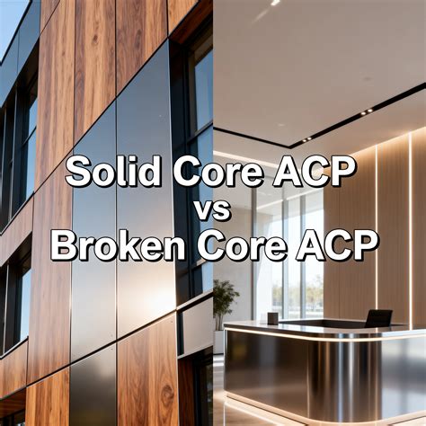Solid Core ACP Vs. Broken Core ACP: The Best ACP for Architecture and Interiors - Shingkwang