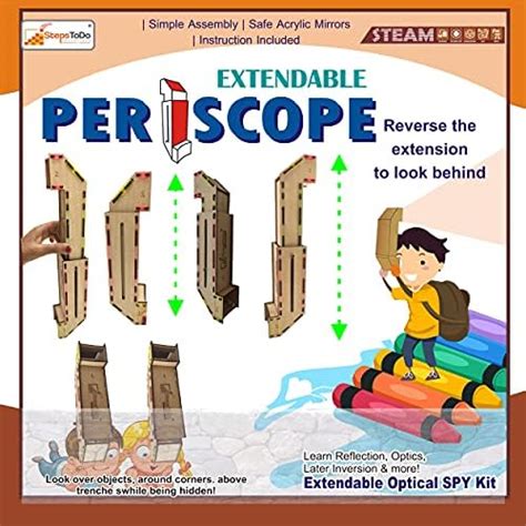 Buy StepsToDo DIY Periscope Making Kit - Make Your Own Spy Periscopes ...