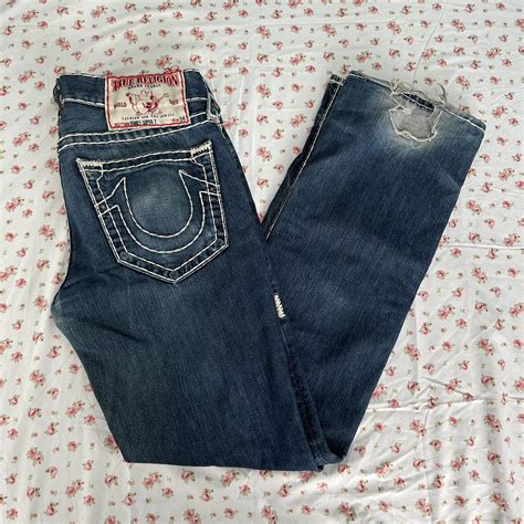 🌷 W32 true religion flare jeans 🌷 -loose... - Depop