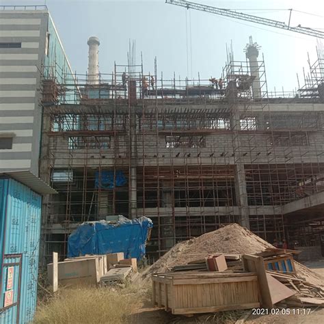 Scaffolding Picture at Site, Scaffolding used at construction site