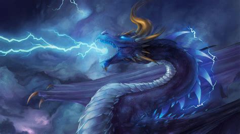 Lightning Elemental Storm Dragons - irene-montero